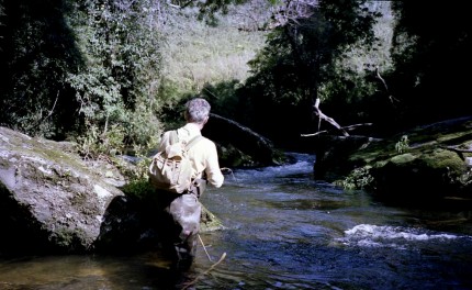 Guilherme no rio Funil